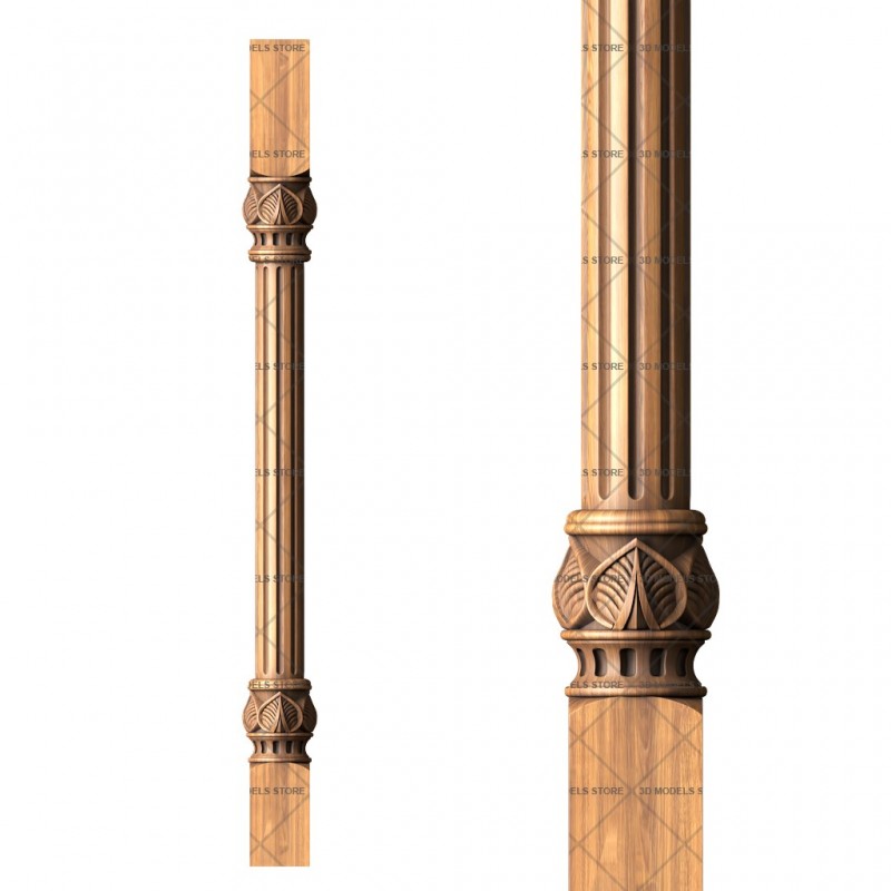 Baluster, 3d models (stl)