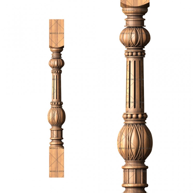 Baluster, 3d models (stl)