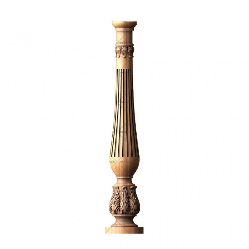 Baluster, 3d models (stl)