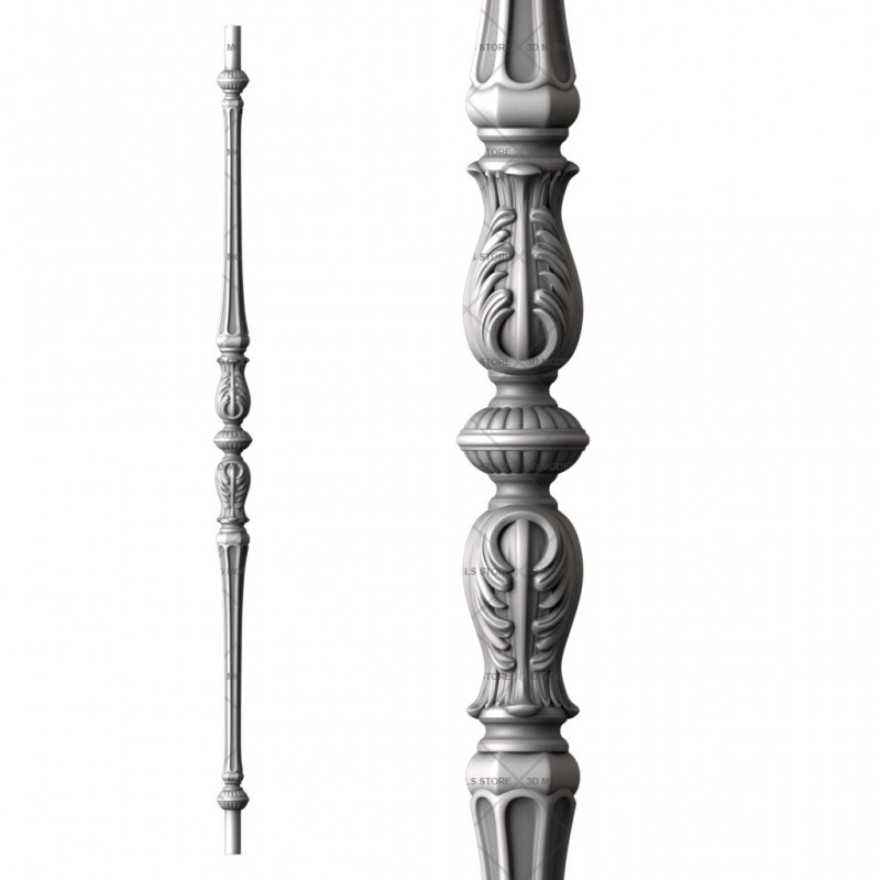 Baluster, 3d models (stl)