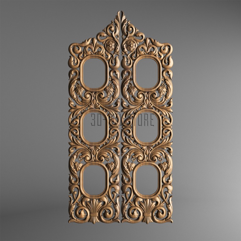 Gates, 3d models (stl)