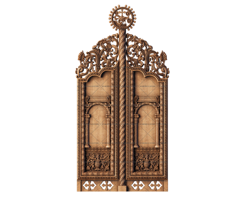 Royal Doors, 3d models (stl)