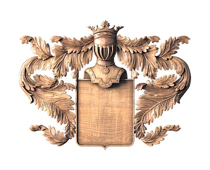Coats of arms, 3d models (stl)