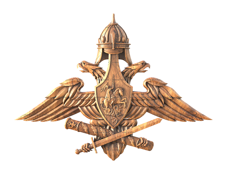 Coat of Arms of the Russian Armed Forces, 3d models (stl)
