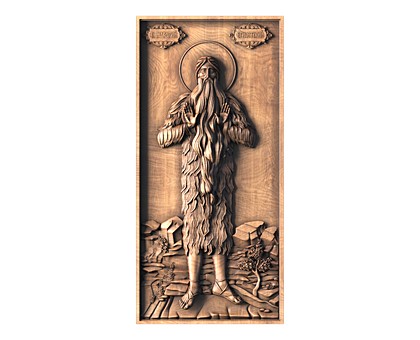 Icon Macarius the Great Egyptian, 3d models (stl)