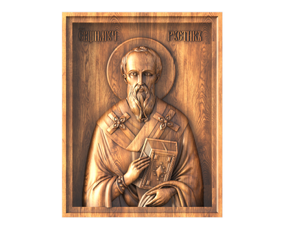 Holy Martyr Rusticus, 3d models (stl)