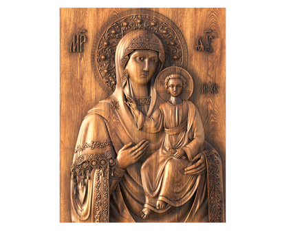 The Smolensk Icon of the Mother of God, 3d models (stl)
