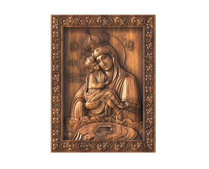 Icon of the Mother of God of Pochaev, 3d models (stl)