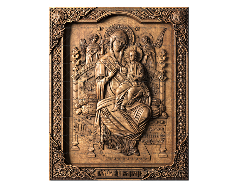 Icon of the All-Tsaritsa, 3d models (stl)