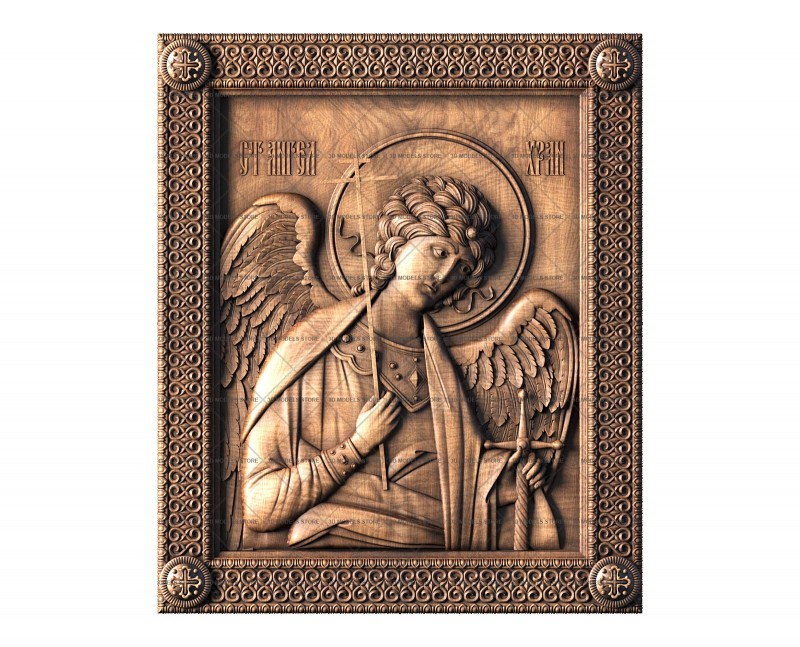 Icon of the Holy Guardian Angel, 3d models (stl)