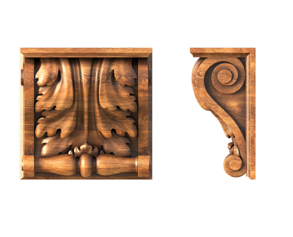 Corbel, 3d models (stl)