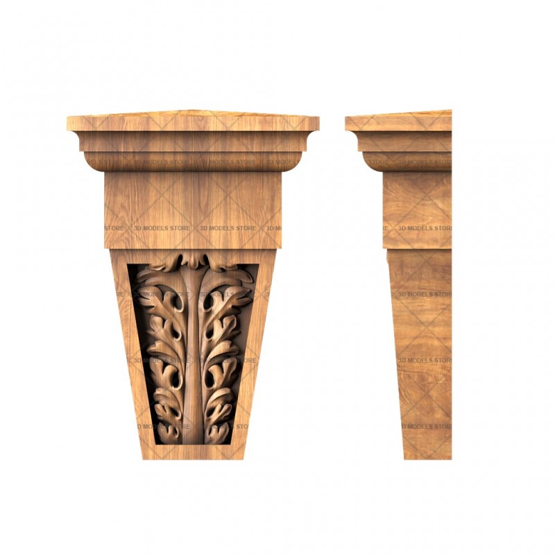 Corbel, 3d models (stl)
