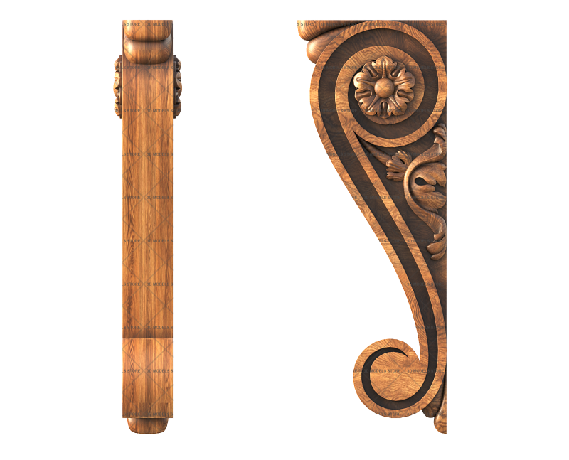 Corbel, 3d models (stl)