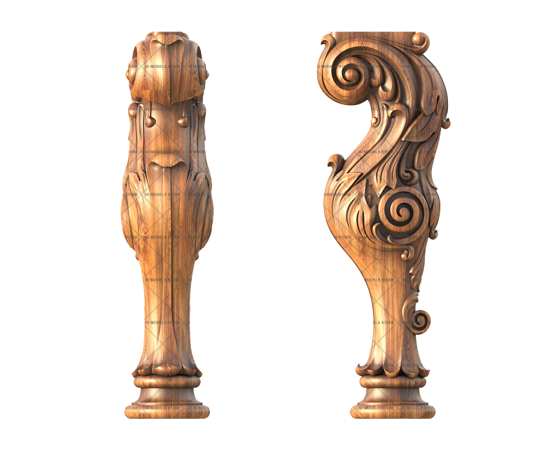 Furniture legs, 3d models (stl)