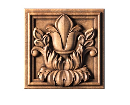 Decor central, 3d models (stl)