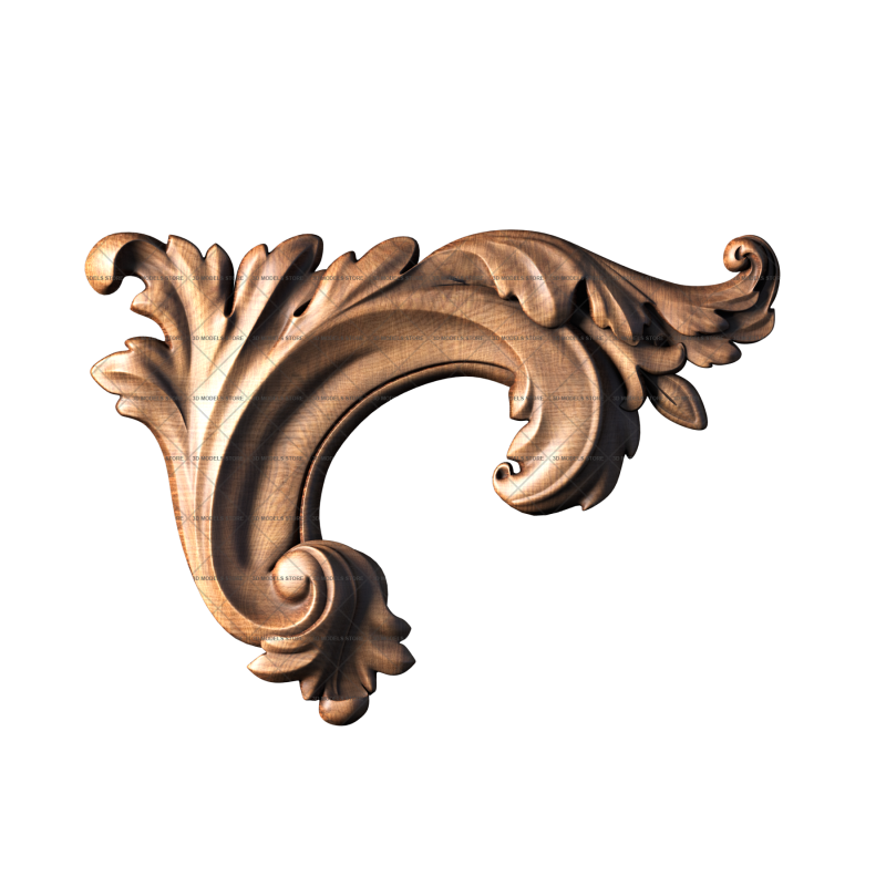 Corner decor, 3d models (stl)