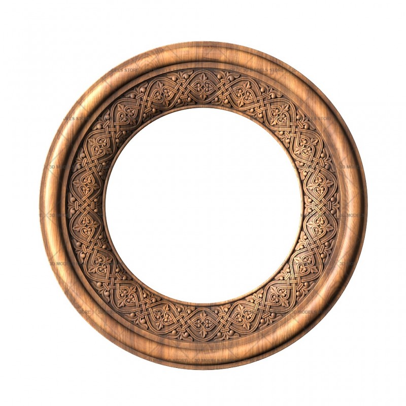 Round frame, 3d models (stl)