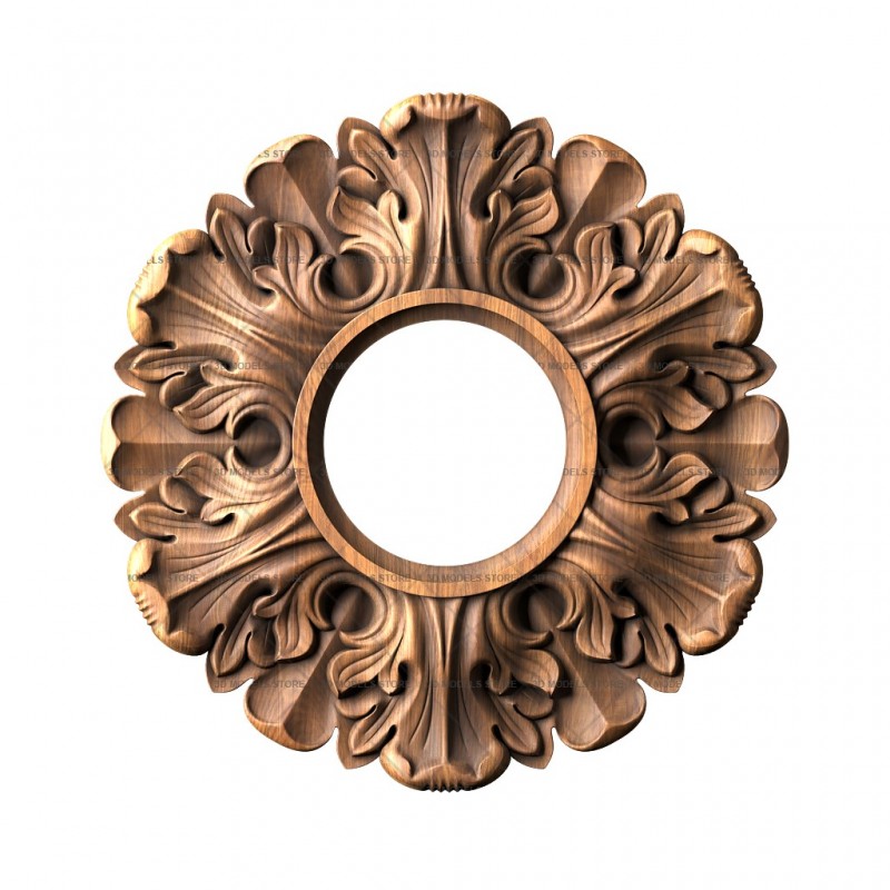 Round frame, 3d models (stl)