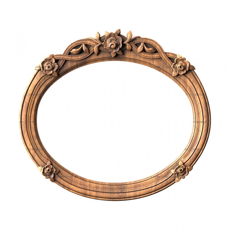 Round frame, 3d models (stl)