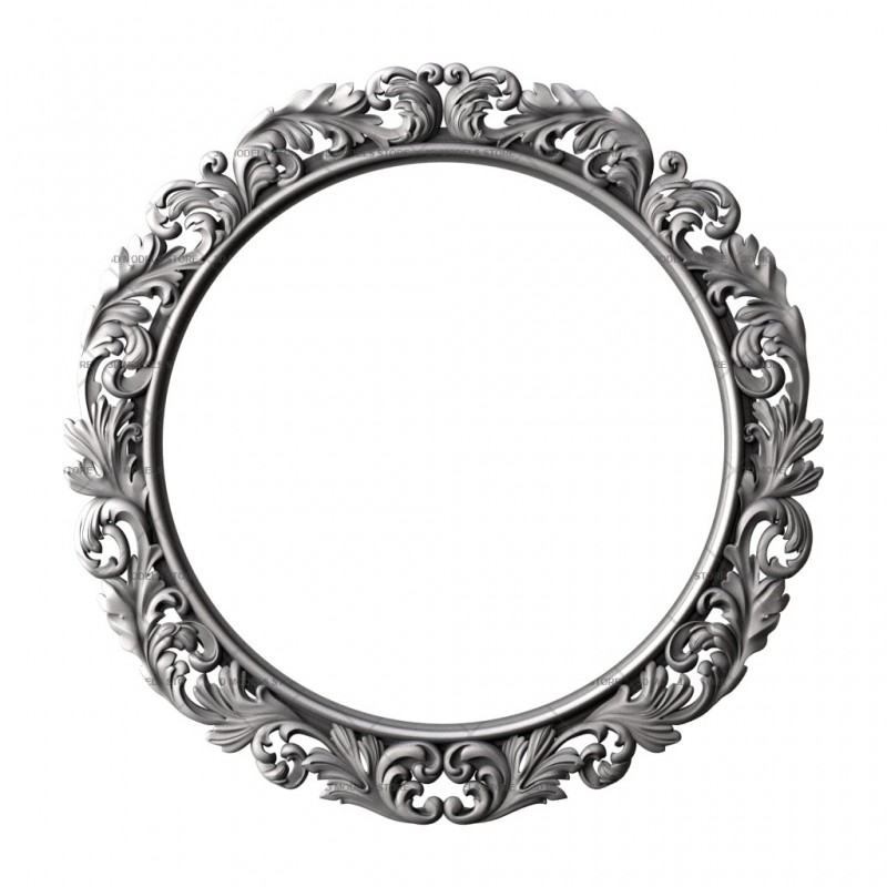 Round frame, 3d models (stl)