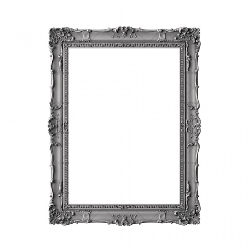 Rectangular frame, 3d models (stl)