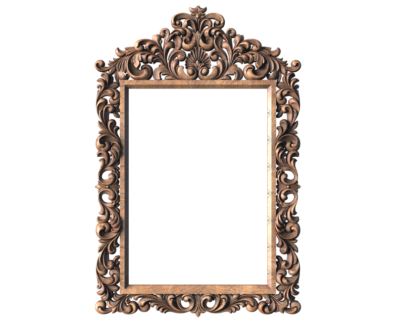 Rectangular frame, 3d models (stl)