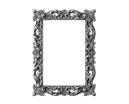 Frame rectangular, 3d models (stl)