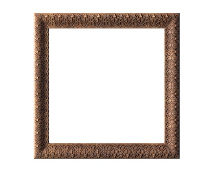 Rectangular frame, 3d models (stl)