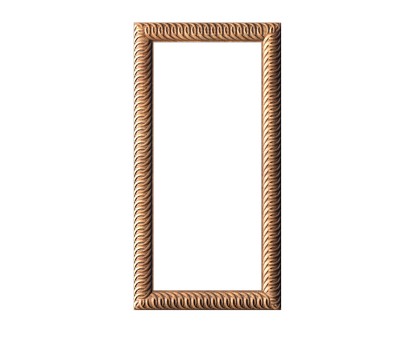 Rectangular frame, 3d models (stl)