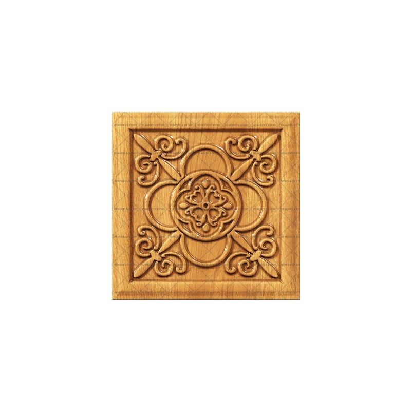 Rosette, 3d models (stl)