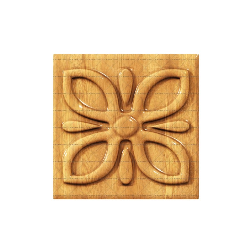 Rosette, 3d models (stl)