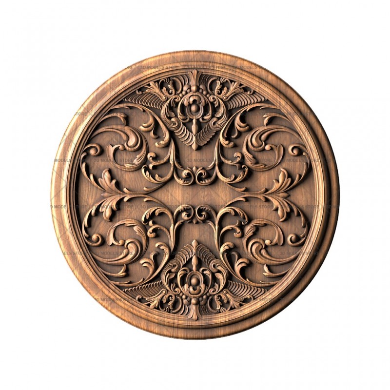 Rosette, 3d models (stl)