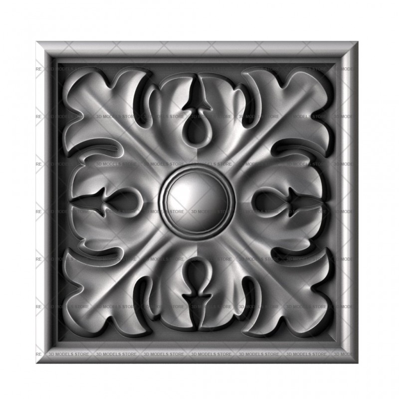 Rosette, 3d models (stl)