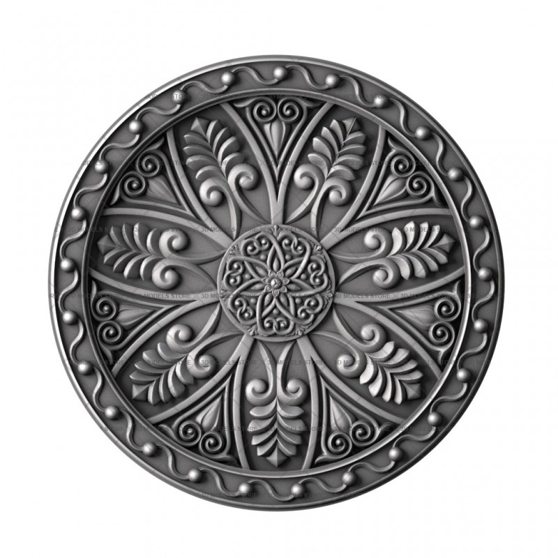 Rosette, 3d models (stl)