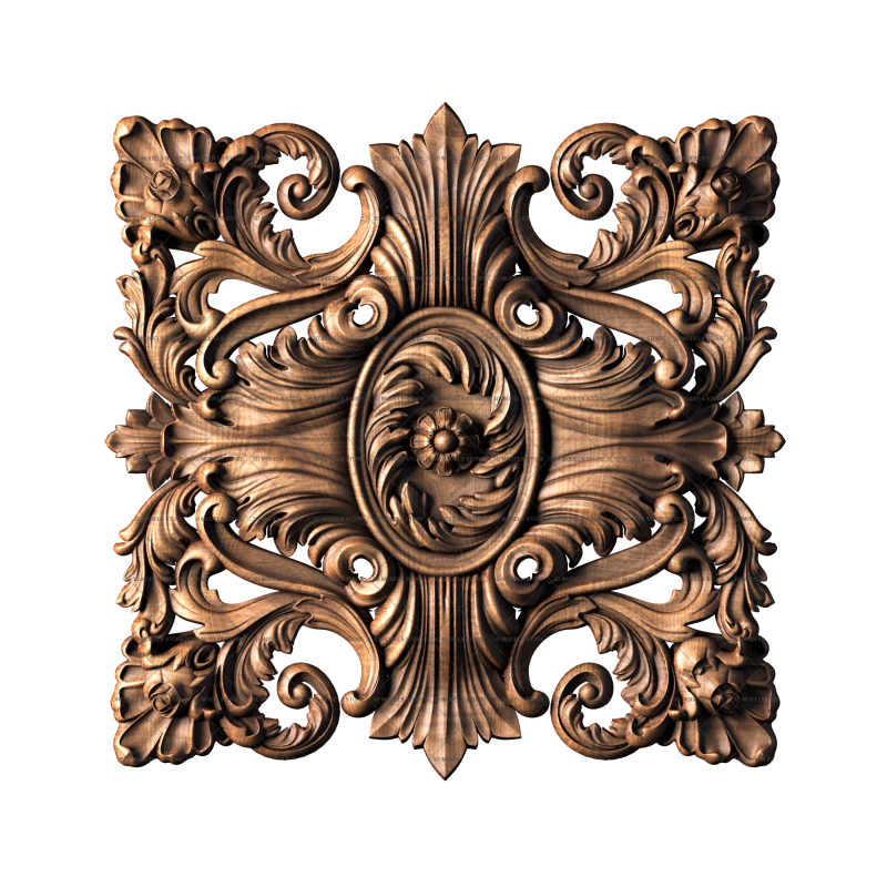 Rosette, 3d models (stl)