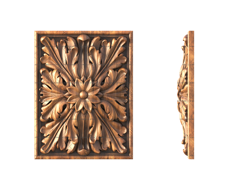 Rosette, 3d models (stl)