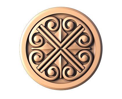 Rosette, 3d models (stl)