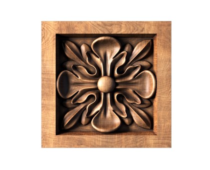 Rosette, 3d models (stl)