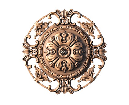 Rosette, 3d models (stl)