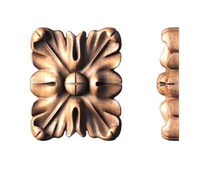 Rosette, 3d models (stl)