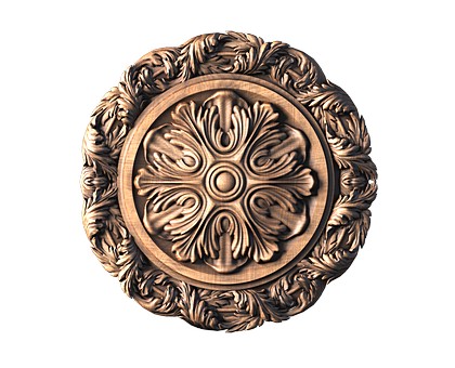 Rosette, 3d models (stl)