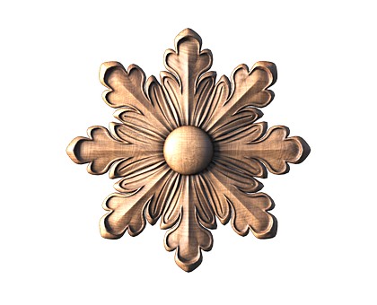 Rosette, 3d models (stl)