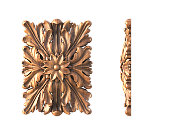 Rosettes, 3d models (stl)