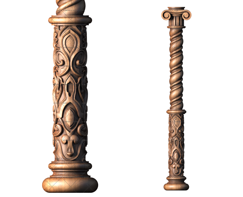 Column, 3d models (stl)