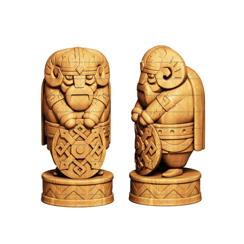 Chess pawn, 3d models (stl)