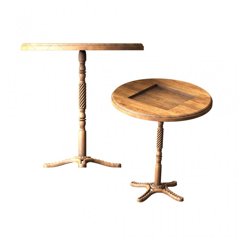 Table for chess, 3d models (stl)