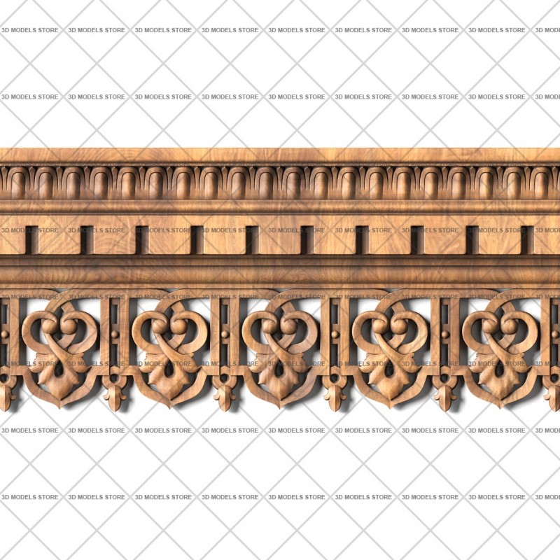 Cornice, 3d models (stl)
