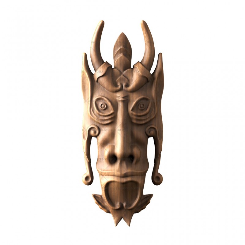 Mask Totem, 3d models (stl)