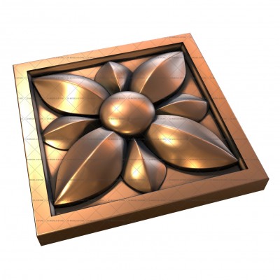 Rosette, 3d models (stl)