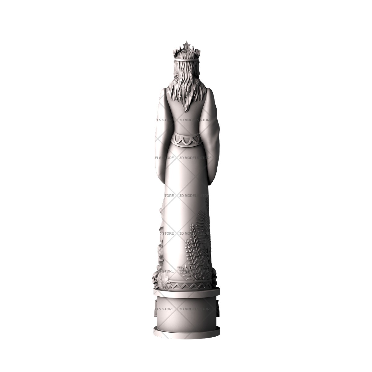Sculpture Morena, 3d models (stl)